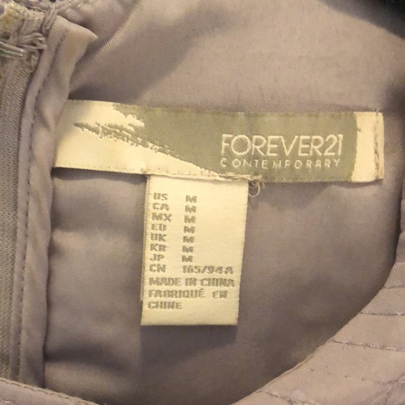 Forever 21 Lavender Shift Dress - Picture 3 of 3